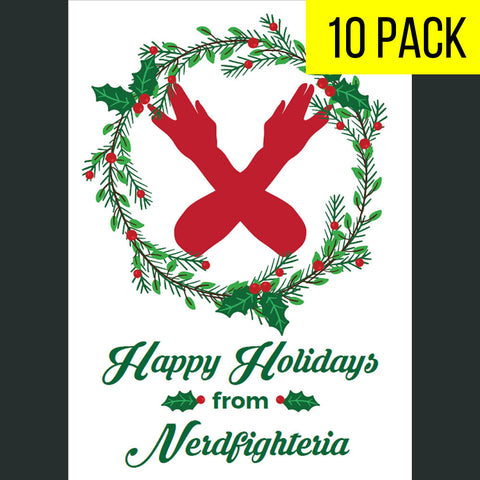 Nerdfighter Holiday Cards- Wreath