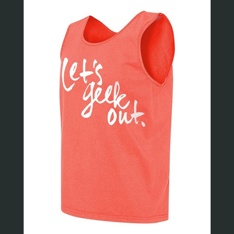 Let's Geek Out Neon Tank