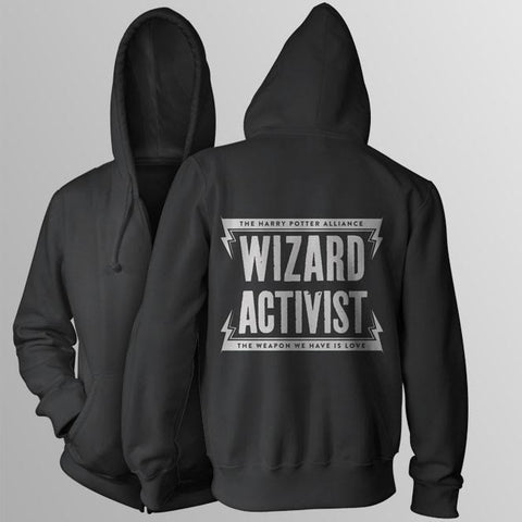 Wizard Activist Hoodie - Zip Up