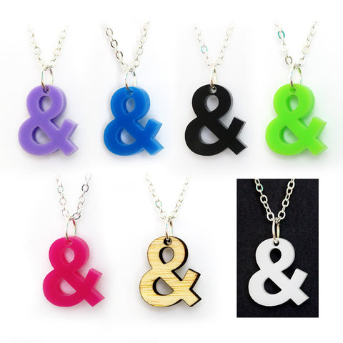 Ampersand Necklace