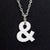 Ampersand Necklace