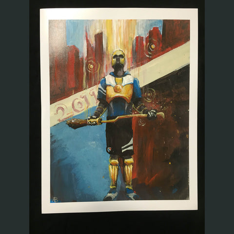 Quidditch Player Art Print