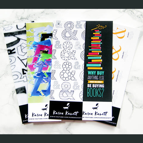 SIGNED Karen Kavett Bookmark Pack
