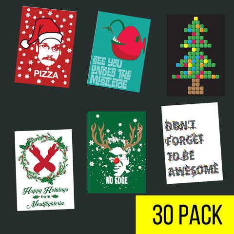 Nerdfighter Holiday Cards- Variety Pack