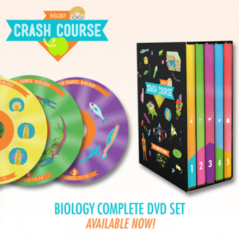 CrashCourse Biology: The Complete Series DVD Set