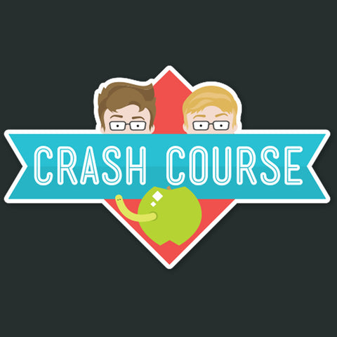 CrashCourse Vinyl Decal