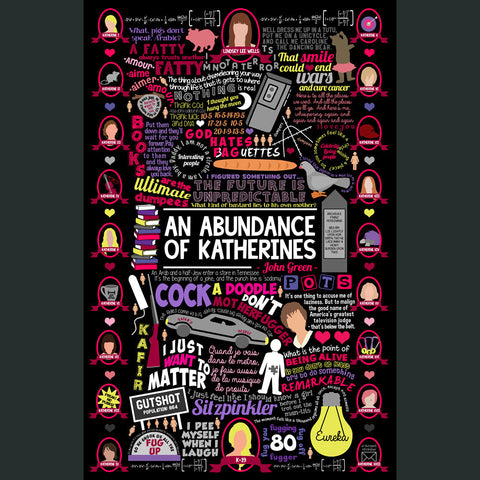 An Abundance of Katherines Collage Poster