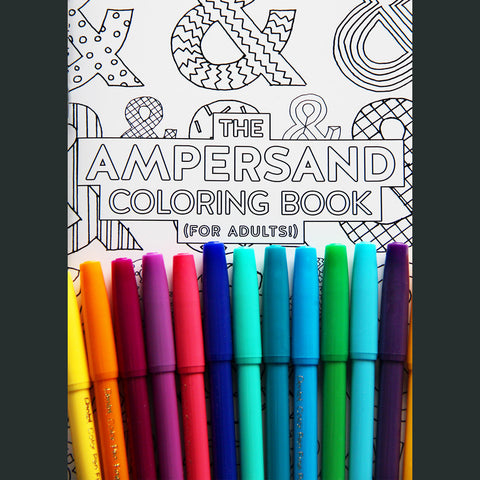 The Ampersand Coloring Book for Adults