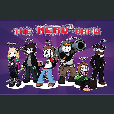 Nerdcubed Crew Poster