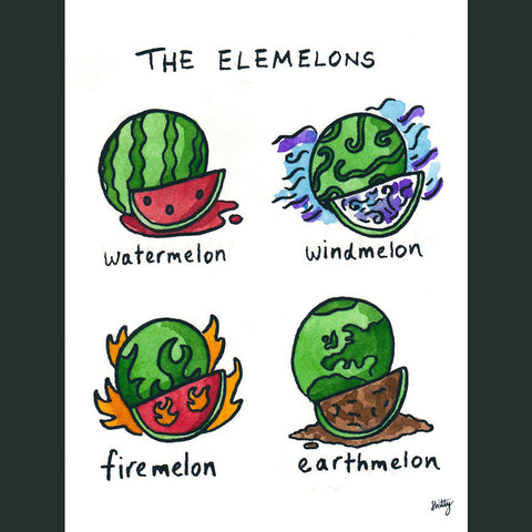 Elemelons Poster