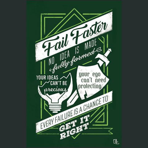 Fail Faster Poster