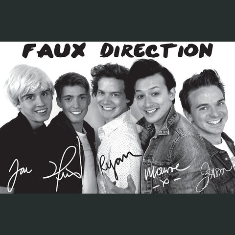 Faux Direction Poster