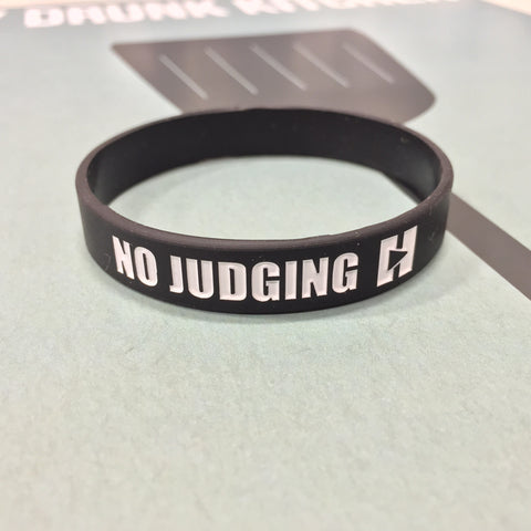 No Judging Wristband