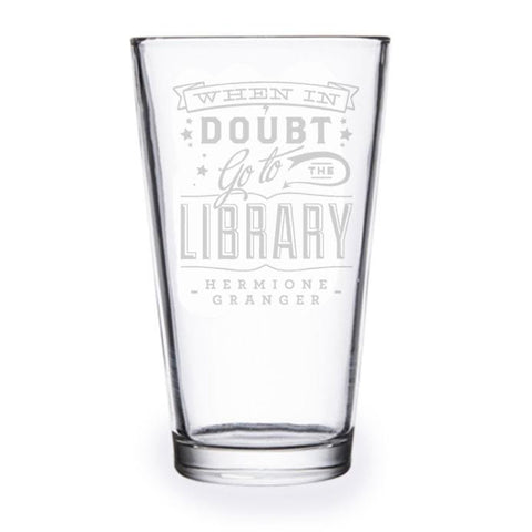 When In Doubt Pint Glass