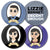 Lizzie Bennet Button Packs