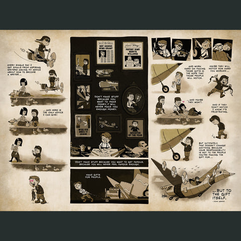 Make Gifts For People Poster