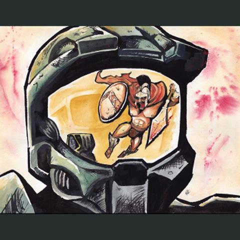 MC vs Leonidas Poster