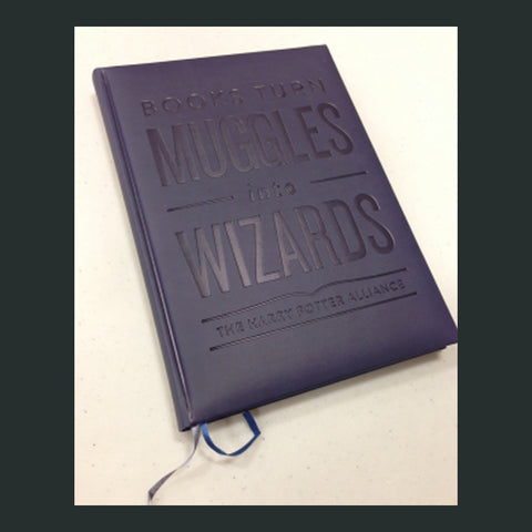 Books Turn Muggles Into Wizards Journal