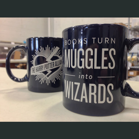 Books Turn Muggles Into Wizards Mug