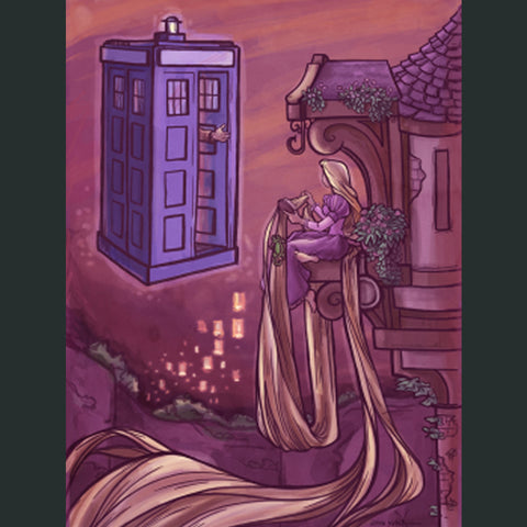Rapunzel and the Doctor Poster