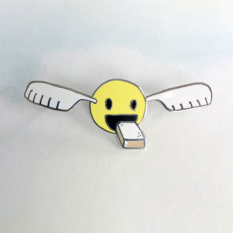 Golden Snitchwich Enamel Pin