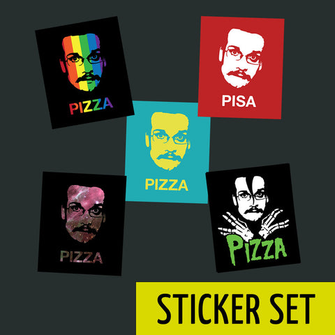 Pizza John Sticker Pack 2015