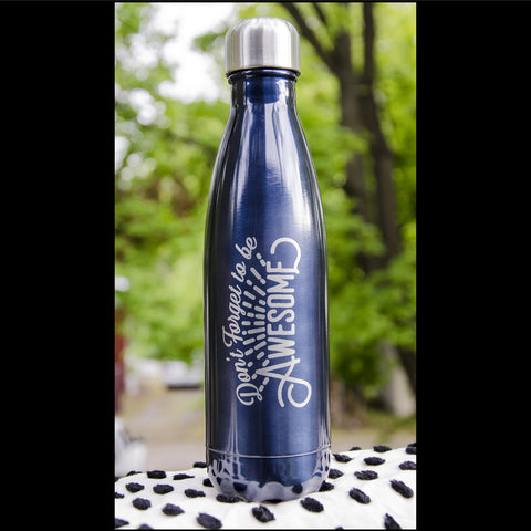 S'well 17oz DFTBA Water Bottle - Blue