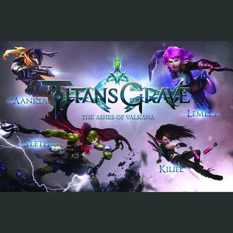 Titansgrave Characters Poster