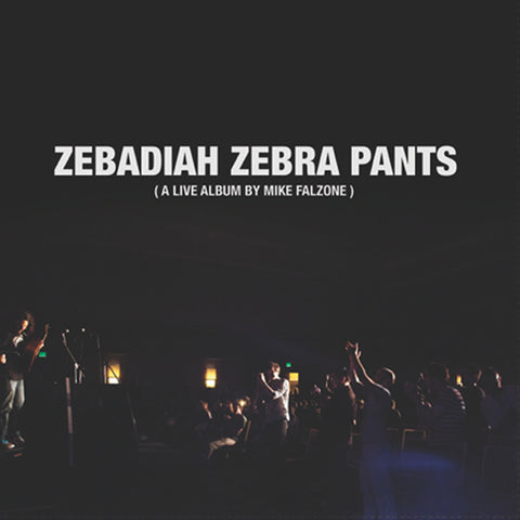 Zebadiah Zebra Pants 12" Vinyl